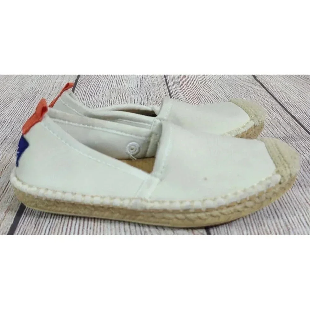 Sea Star Beachwear Slip On Water Shoes Espadrilles Girl's US K9 Cream Beige